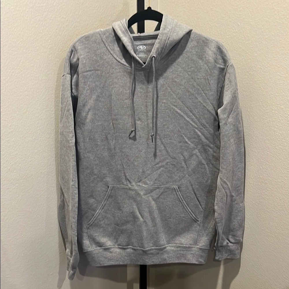 Athletic Works Gray Sweatshirt Hoodie Relaxed Fit